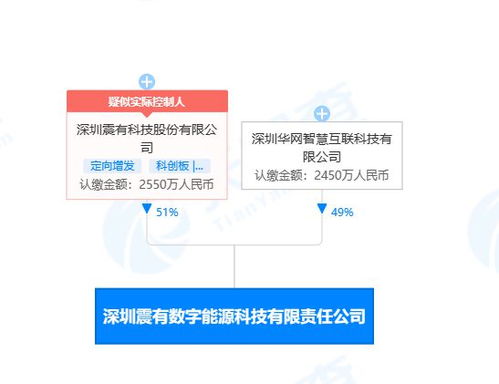 震有科技投資新設數字能源科技公司，經營范圍涵蓋儲能技術服務與技術運營